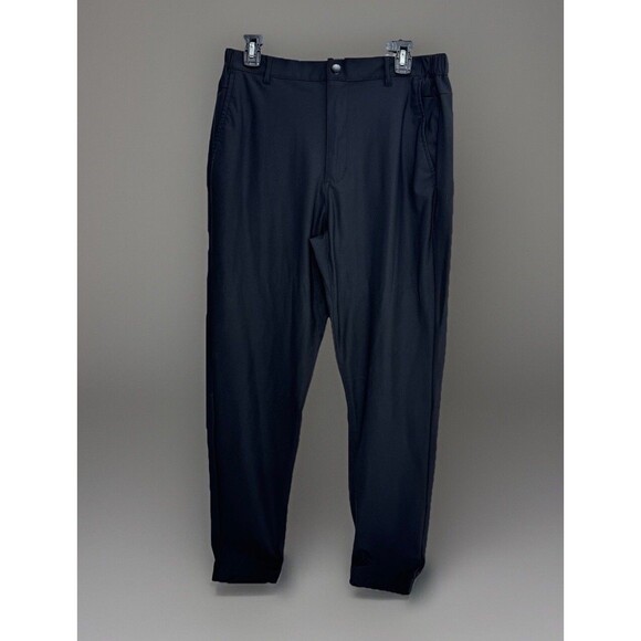 Cuts Clothing Black AO Jogger Pants Mens Slim Fit Casual Stretch Size Large - Picture 1 of 8